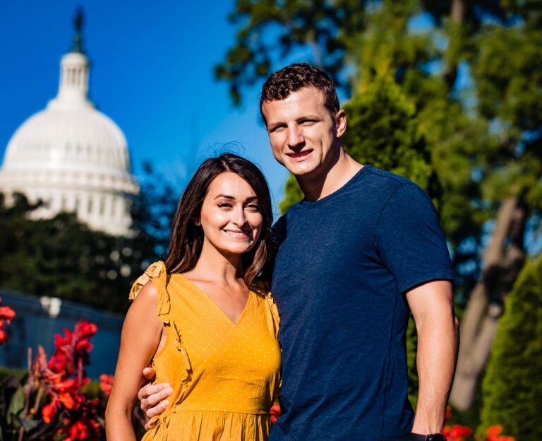 US Capitol Engagement Photography